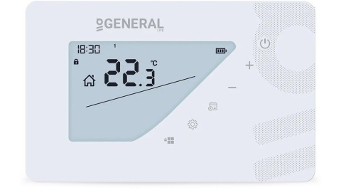 Otaq Termostati General MITRA HT-430S SMART (AĞ)
