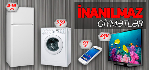 Qiymətlərə şok endirim etdik